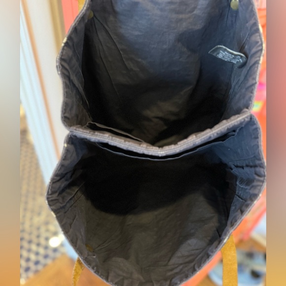 Hermes Long Double Strap 2 Way Canvas Tote - Picture 4 of 10